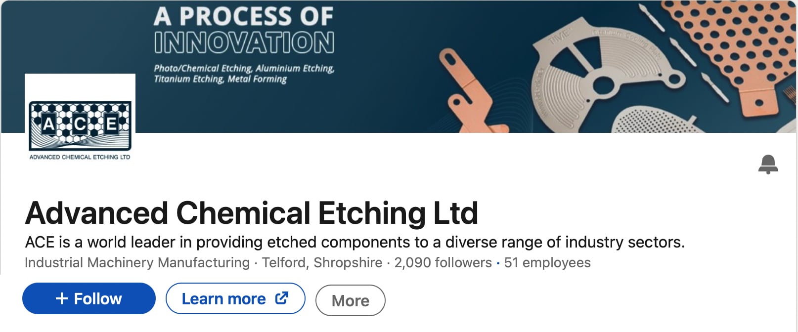 Advanced Chemical Etching | Advanced Chemical Etching - Metal Matters April 2023